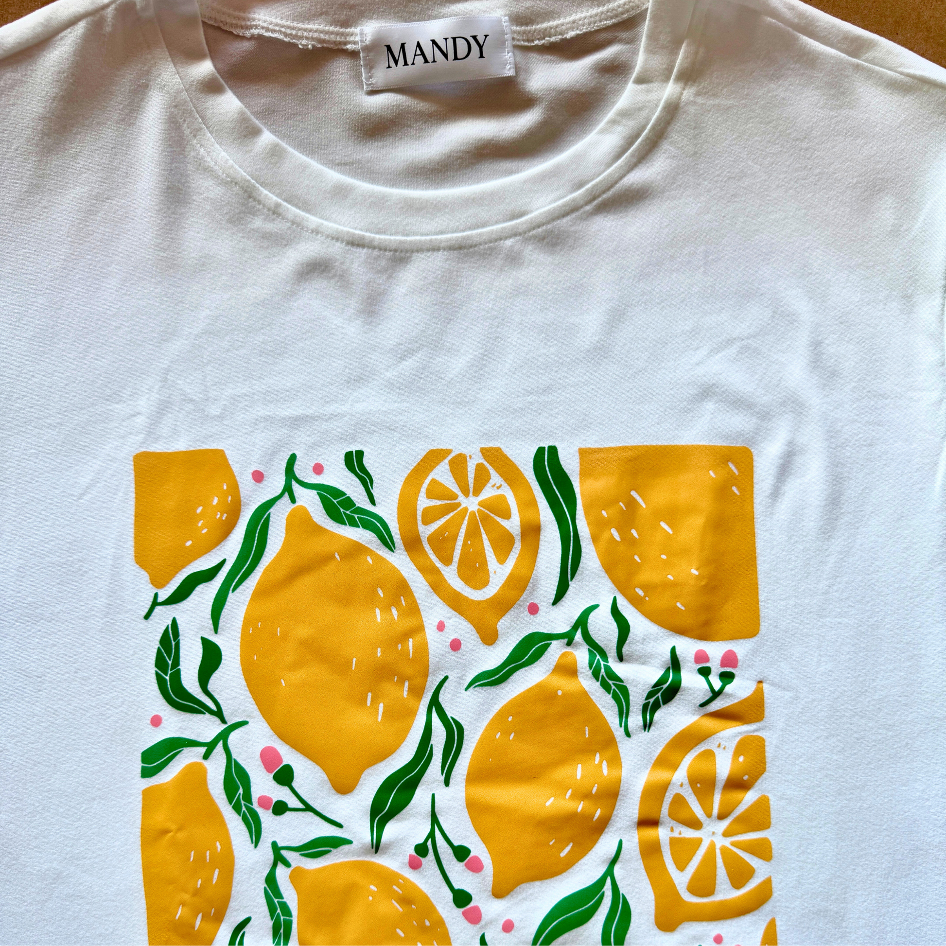 Lemon Print T-shirt
