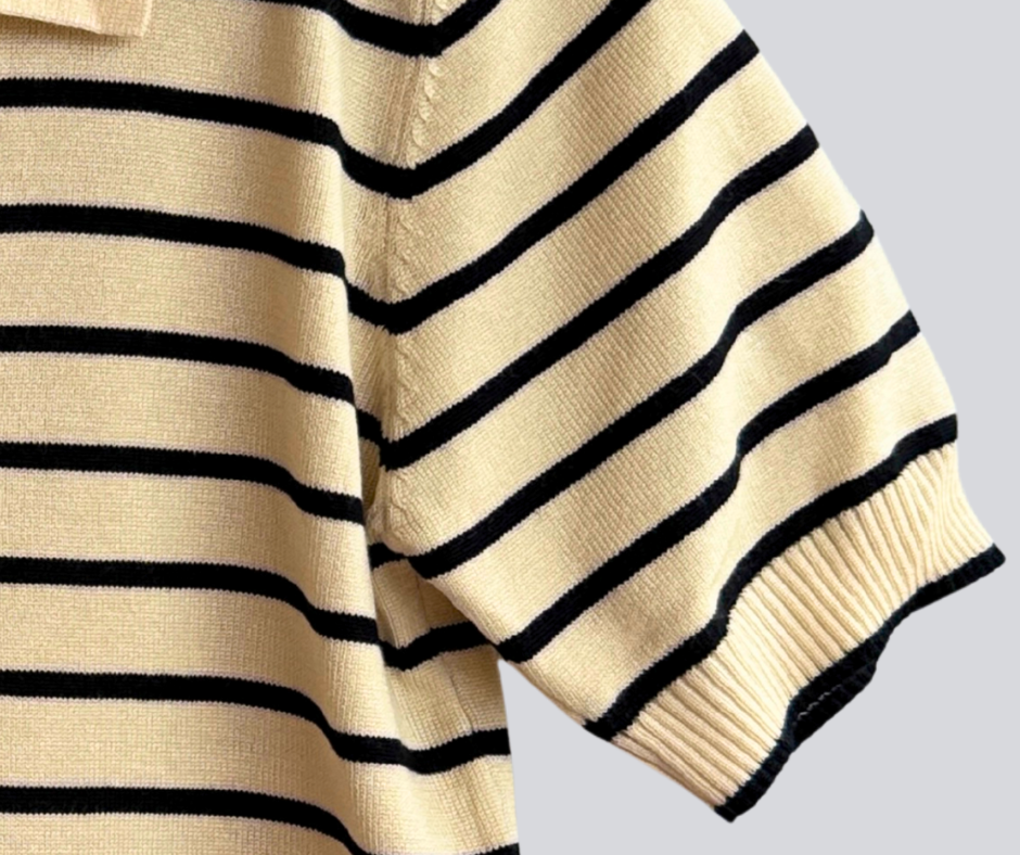 Contrast Striped Top