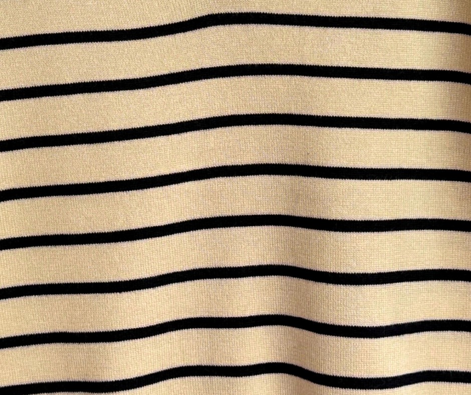 Contrast Striped Top