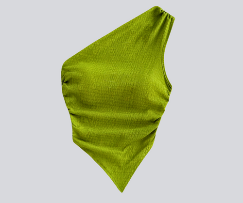 Asymmetric Neck Blouse