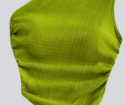 Asymmetric Neck Blouse