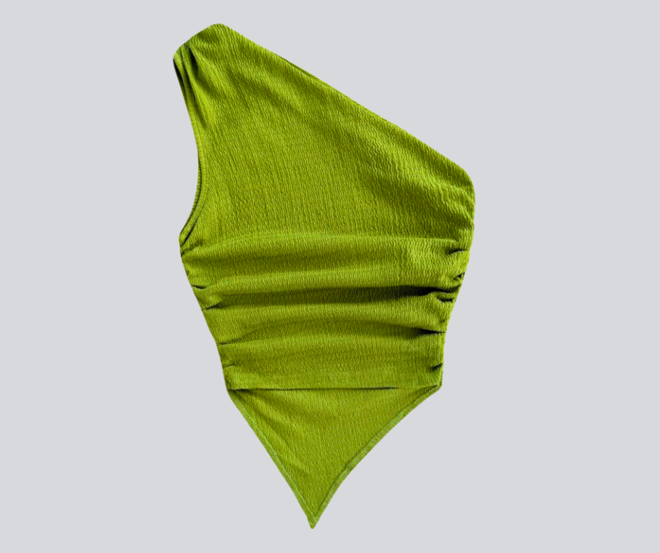 Asymmetric Neck Blouse